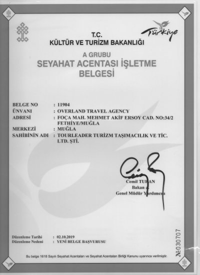 Overland Travel Agency Tour Operator Private Turkey Tours